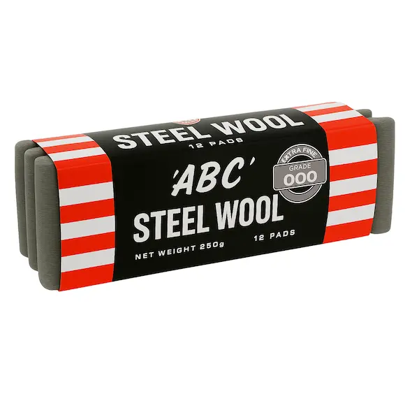 ABC Steel Wool 250g 12 Sleeves Grade 2 to 0000 - Image 2