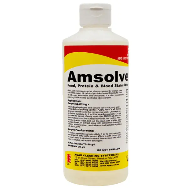 Agar Amsolve Food, Protein and Blood Stain Remover - Image 2