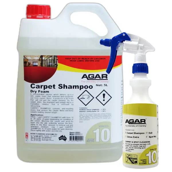 Agar Carpet Shampoo Dry Foam Concentrated Cleaner