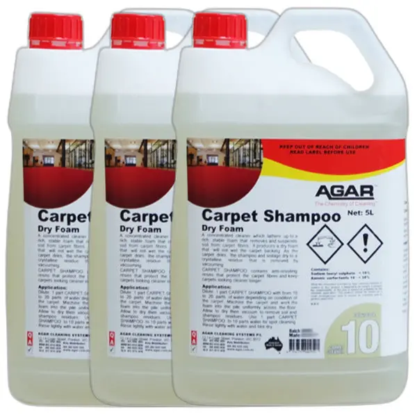 Agar Carpet Shampoo Dry Foam Concentrated Cleaner - Image 4