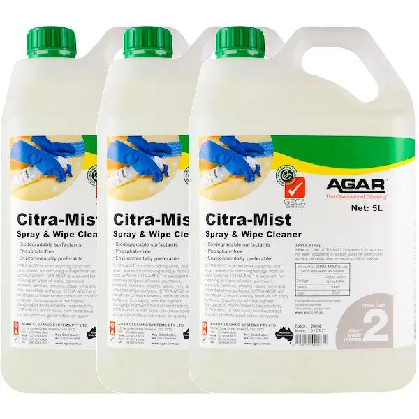 Agar Citra Mist Spray and Wipe Cleaner - Image 5