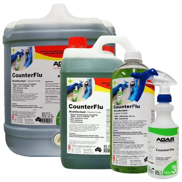 Agar Counter Flu Concentrated Hospital Grade Disinfectant | Citrus Fragrance