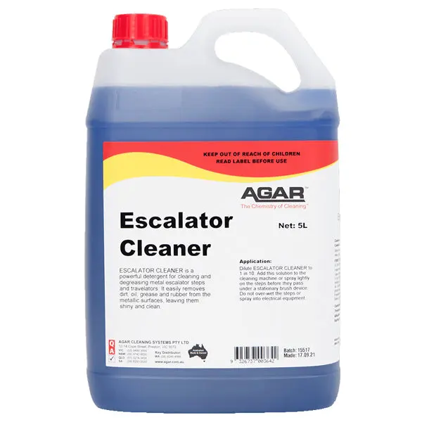 Agar Escalator Cleaner | Metal Surfaces Brightener