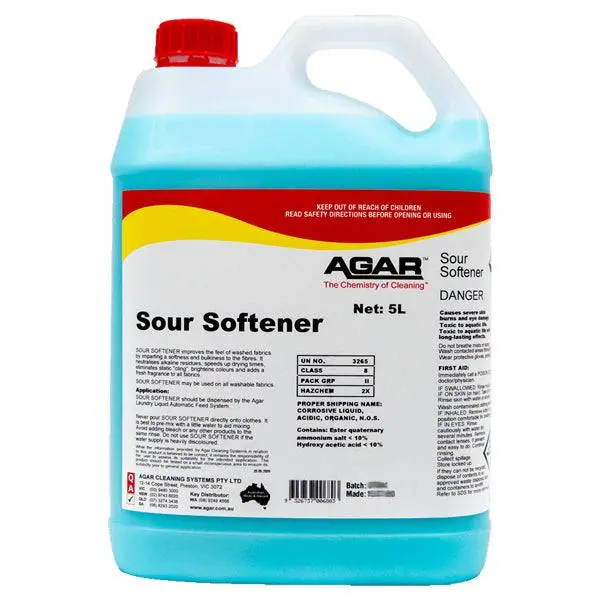 Agar Laundry Sour Softener