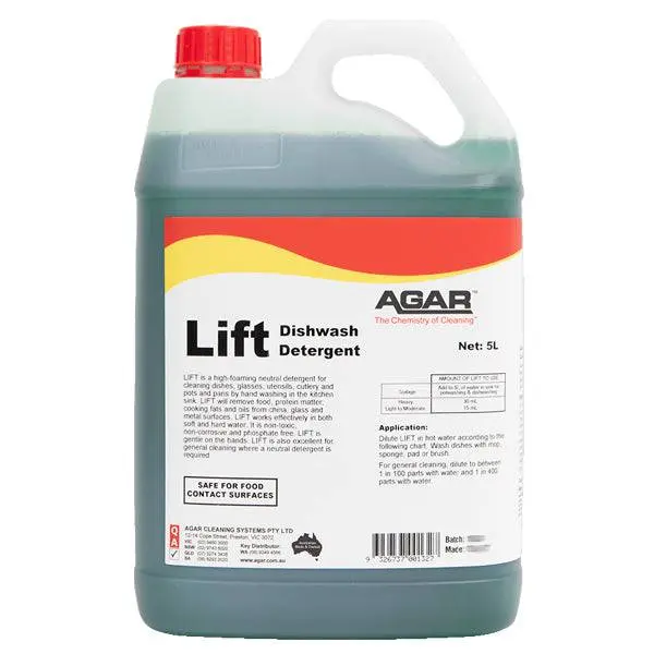 Agar Lift Dishwashing Detergent - Image 4