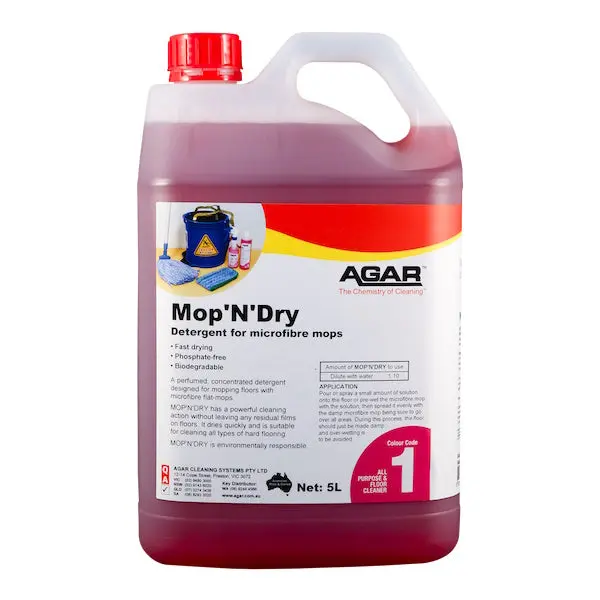 Agar Mop N Dry Fast Drying Mopping Detergent - Image 3