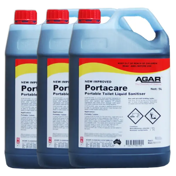 Agar Portacare Portable Toilet Sanitiser | Waste Tank Additive - Image 3