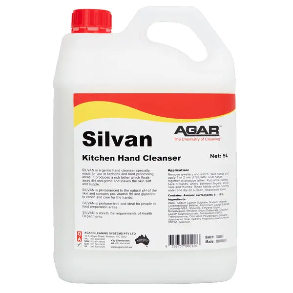 Agar Silvan Kitchen Hand Cleanser – Gentle, Food-Safe Hand Hygiene - Image 3