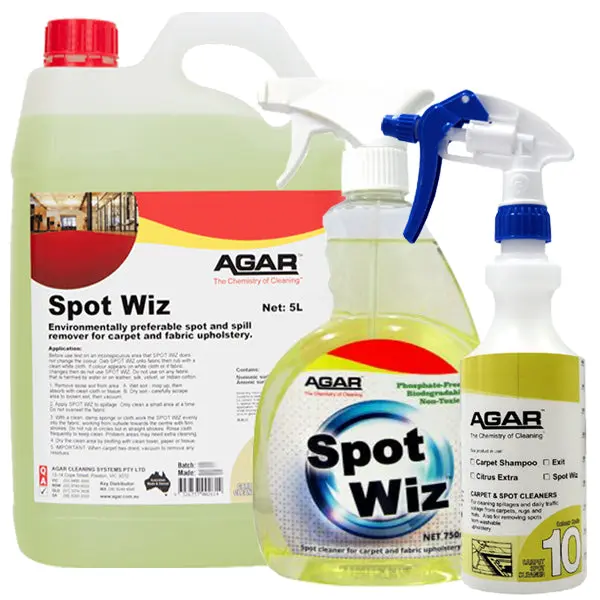Agar Spot Wiz Carpet Stain Remover - Environmentally Preferable