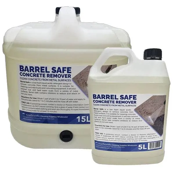 Barrel Safe Concrete Remover