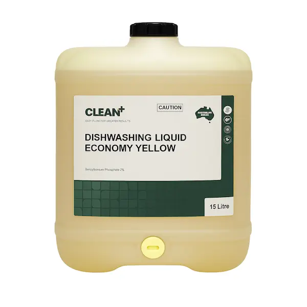 Clean Plus Sink Dishwashing Liquid Economy Lemon 15Lt