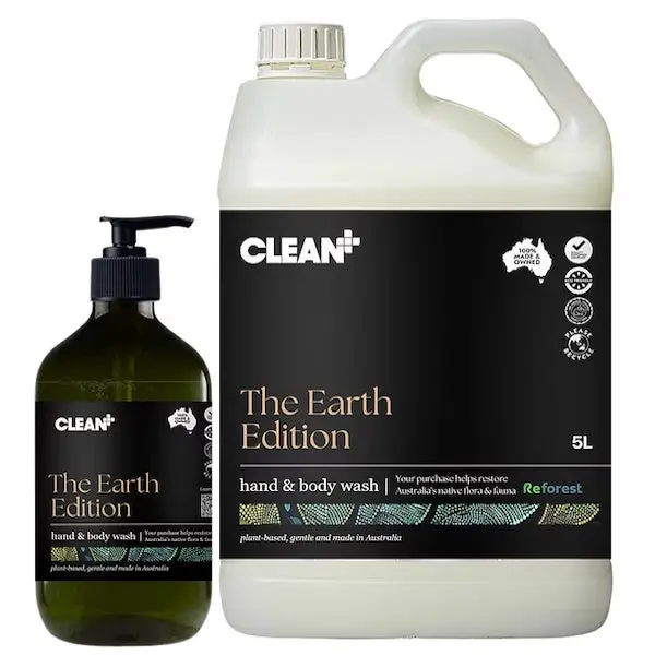 Clean Plus The Earth Edition | Plant Based Hand and Body Wash