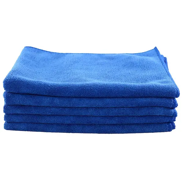 Cleanstar Microfibre Dual Purpose Cloth with Scourer | Pack of 5 - Image 2