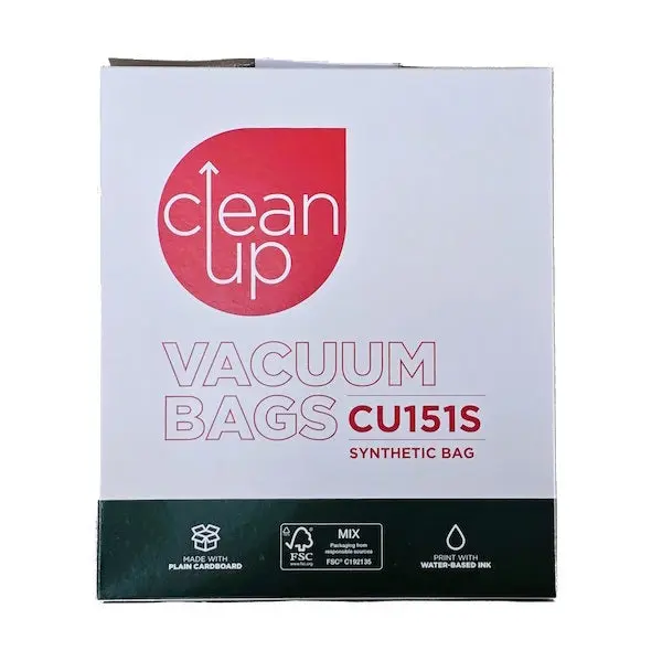 CleanUp by Unifit Vacuum Bags CU151S
