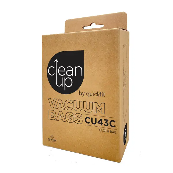 CleanUp by Unifit Vacuum Bags CU43C