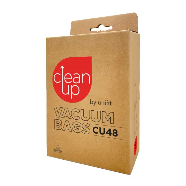 CleanUp by Unifit Vacuum Bags CU48