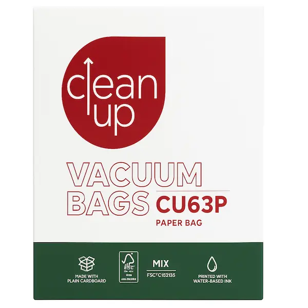 CleanUp by Unifit Vacuum Bags CU63