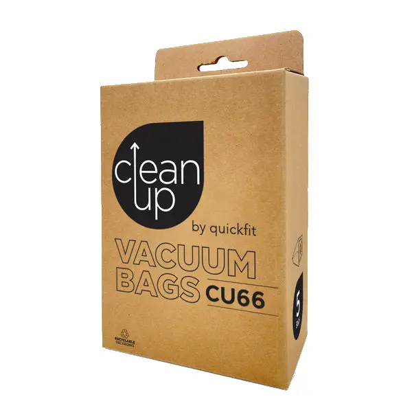 CleanUp by Unifit Vacuum Bags CU66
