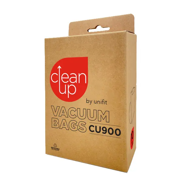 CleanUp by Unifit Vacuum synthetic Bags CU900S (10 Pack)