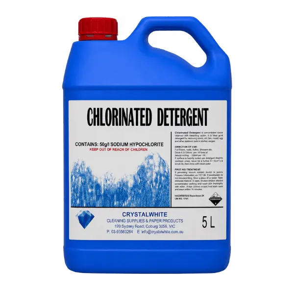 Crystalwhite Chlorinated Thick Bleach – Powerful Sanitiser and Cleaner - Image 2