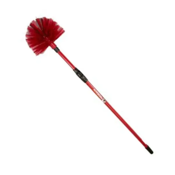 Crystalwhite Domed Cobweb Duster Broom with Extendable Handle