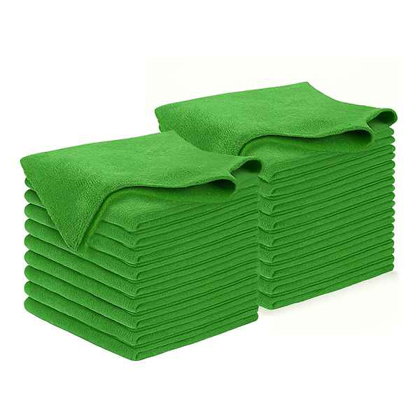 Crystalwhite Microfibre Cloth | Blue Red Green Yellow [20 Cloths]