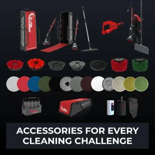 M3 MotorScrubber Cordless Powerful, Lightweight Floor Scrubber - Image 20