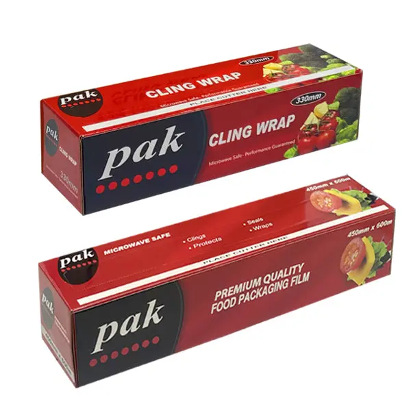 Premium Cling Film Food Wrap with Easy Cutter