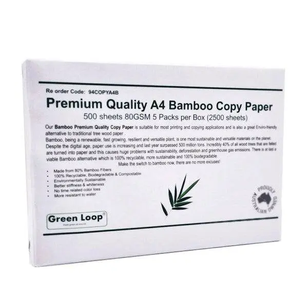 Premium Quality A4 Bamboo Copy Paper 500 sheets 80GSM - Image 4