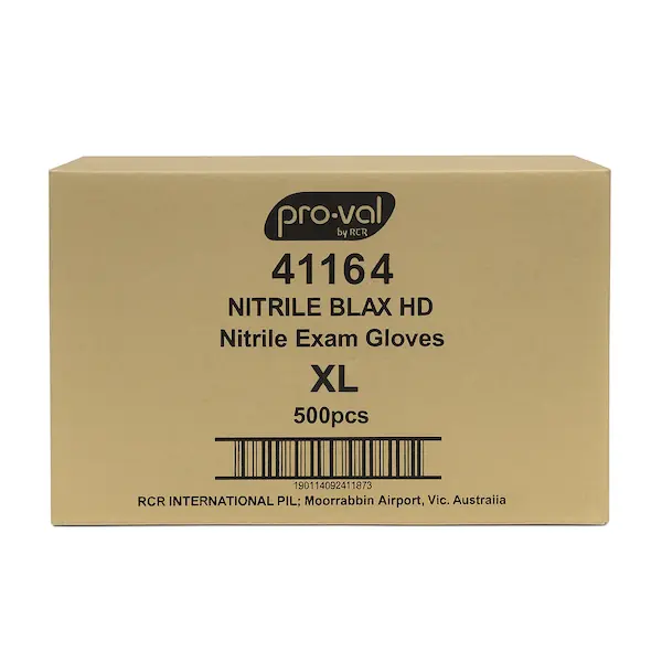 ProVal Premium Heavy Duty Black Nitrile Glove - Image 6
