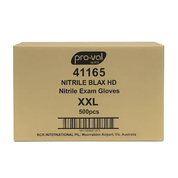 ProVal Premium Heavy Duty Black Nitrile Glove - Image 7
