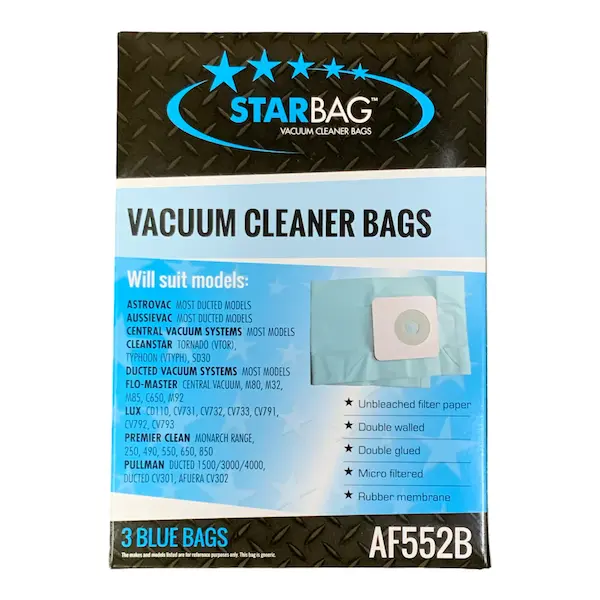 Starbag AF552B Ducted Vacuum Cleaner Bags