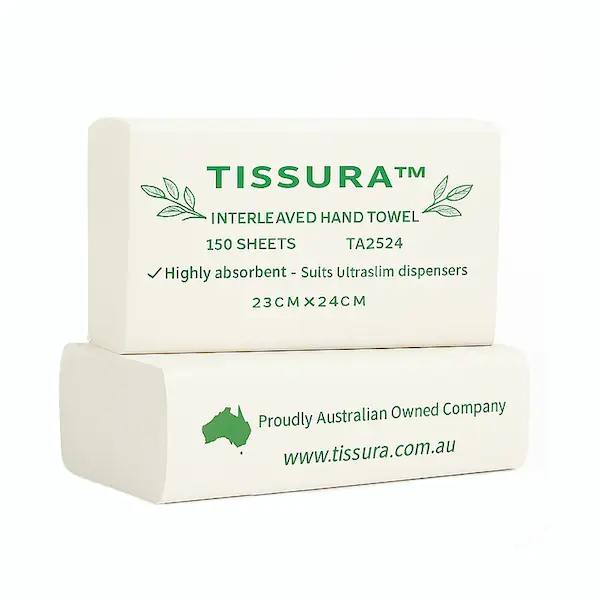 Tissura Absorbent Ultraslim Hand Towel 23 X 24cm | 2400 Sheets - Image 3
