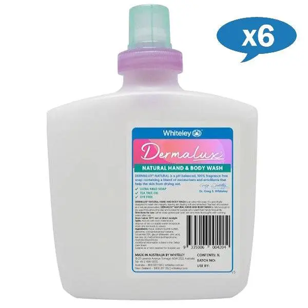 Whiteley Dermalux Natural Hand and Body Soap with Tea Tree Oil - Image 3
