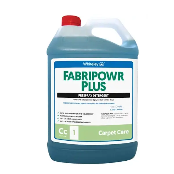 Whiteley Fabripowr Plus 5Lt Prespray and Detergent