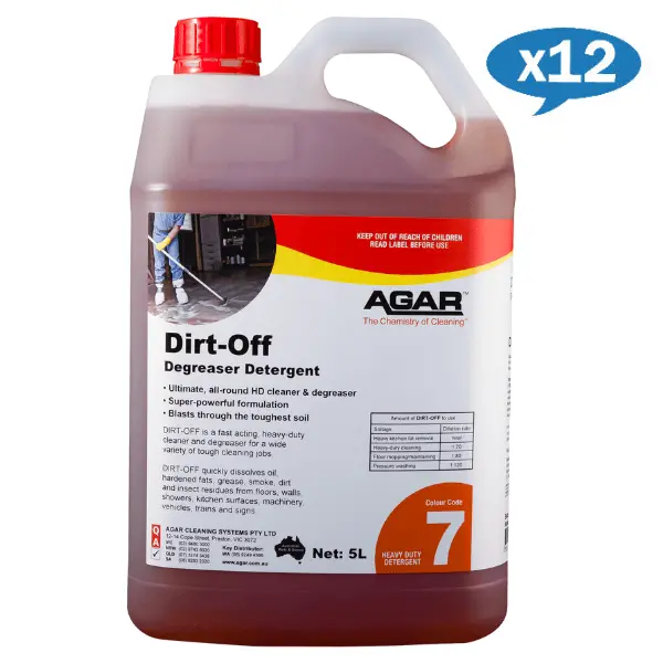 Wholesale Agar Dirt Off Heavy Duty Degreaser 60Lt