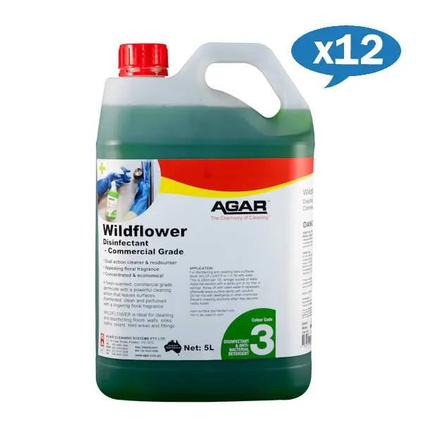 Wholesale Agar Wildflower Commercial Grade Disinfectant 60Lt